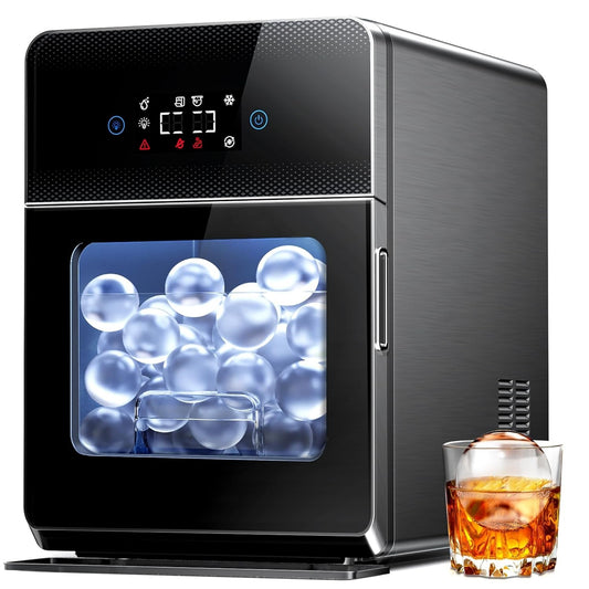 Clear Ice Ball Maker, Whiskey Ice in Just 40 Minutes