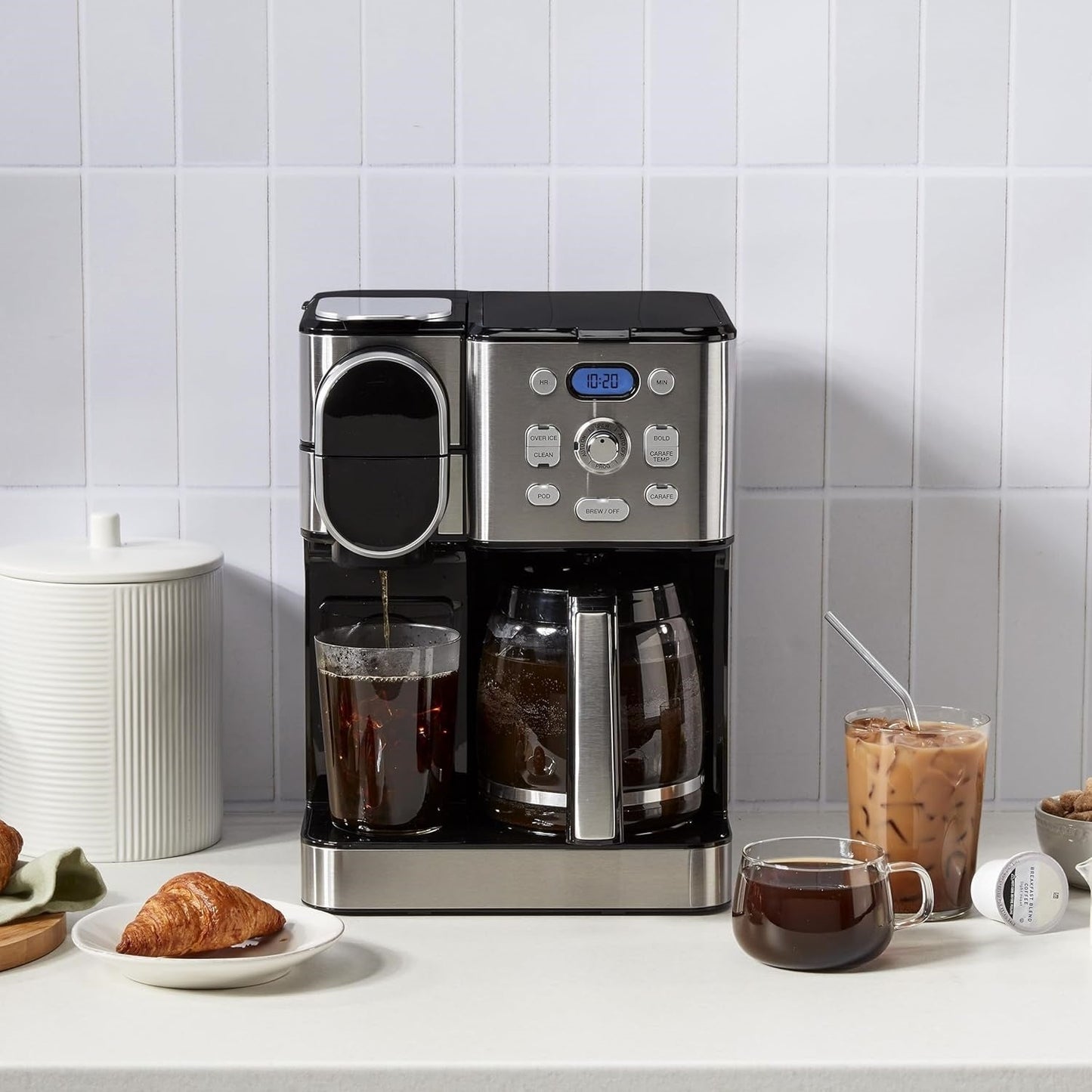 ☕️Automatic Hot& lced Coffee Maker