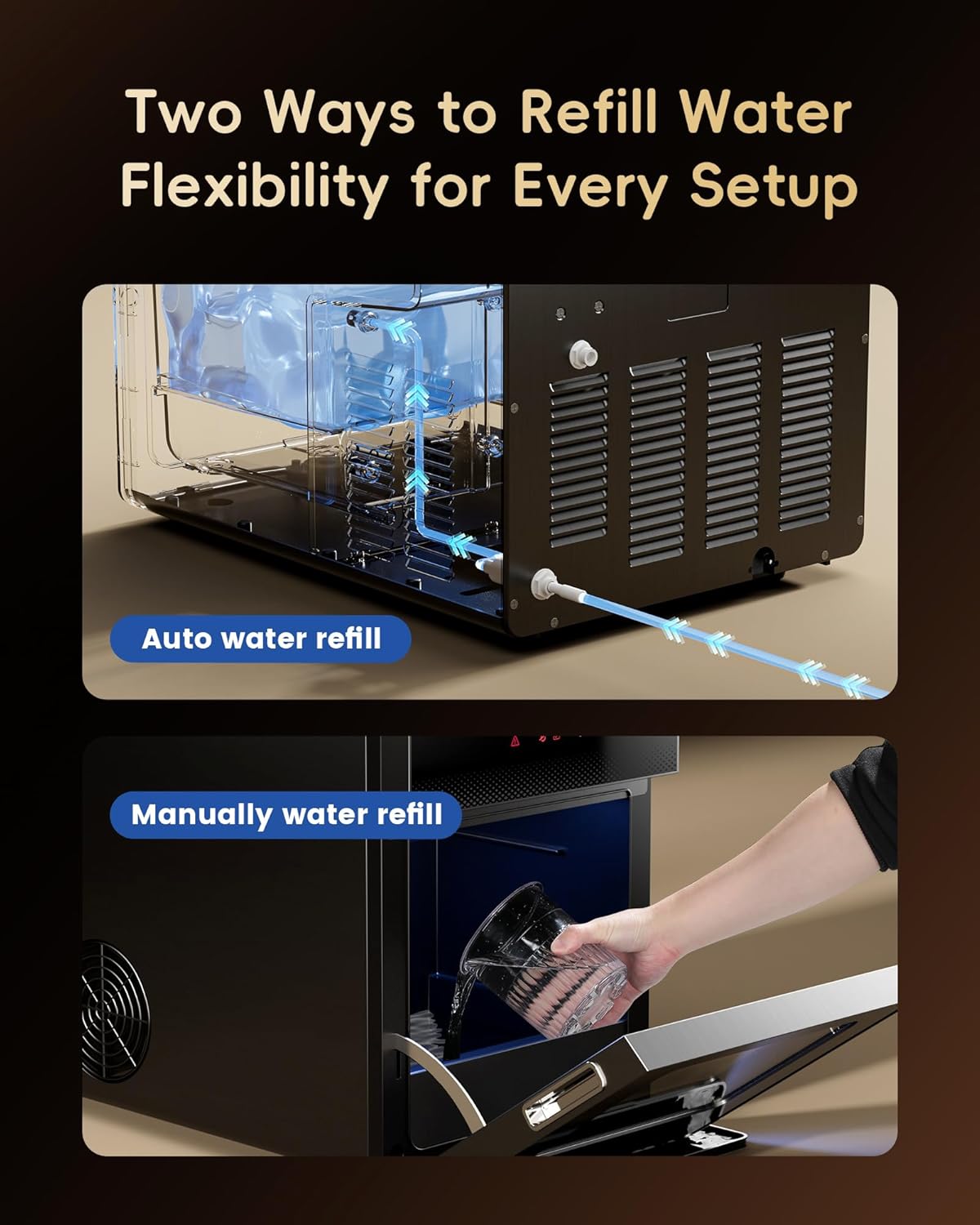 Clear Ice Ball Maker, Whiskey Ice in Just 40 Minutes