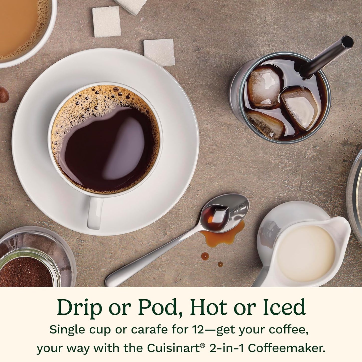 ☕️Automatic Hot& lced Coffee Maker