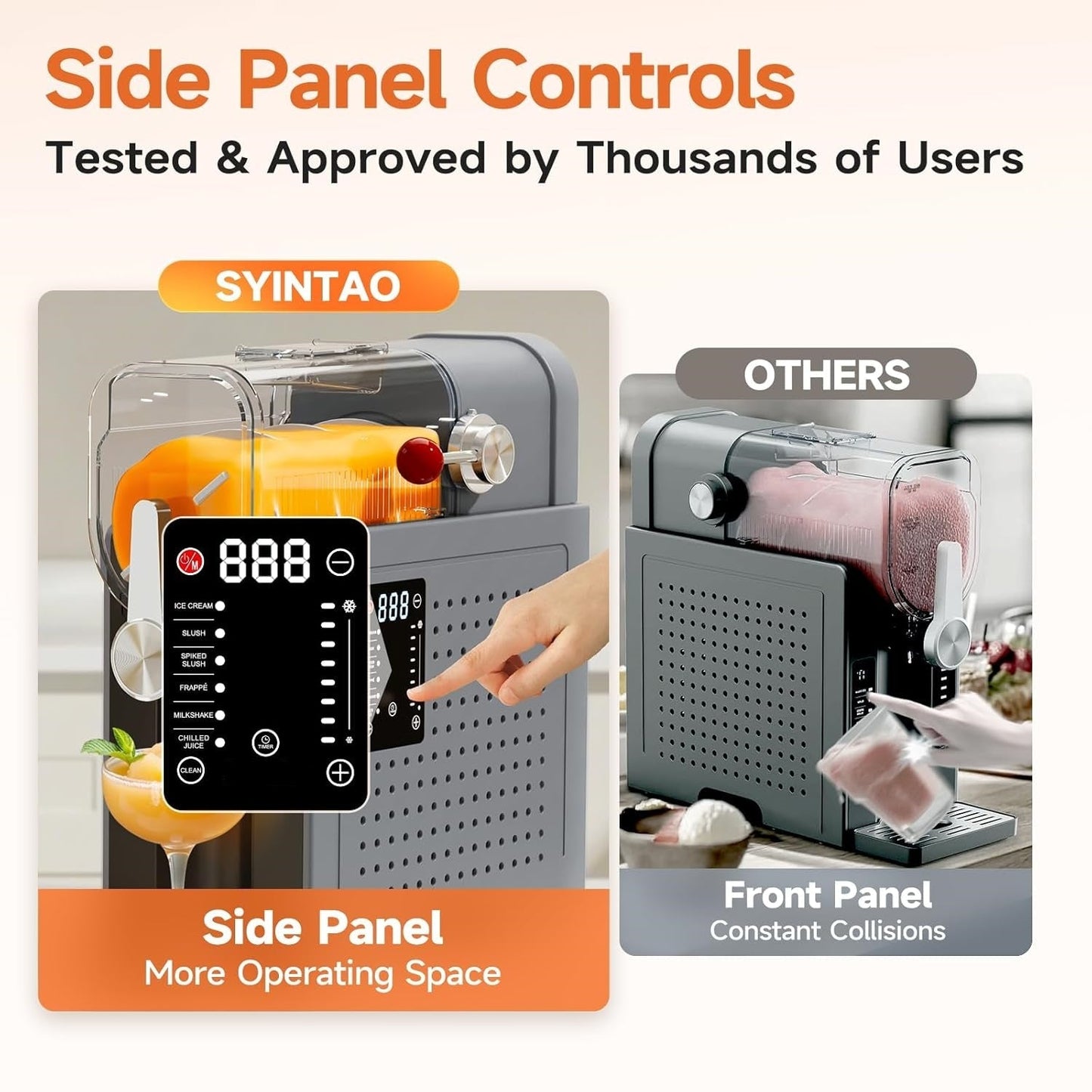 🔥Soft Serve Ice Cream Machine