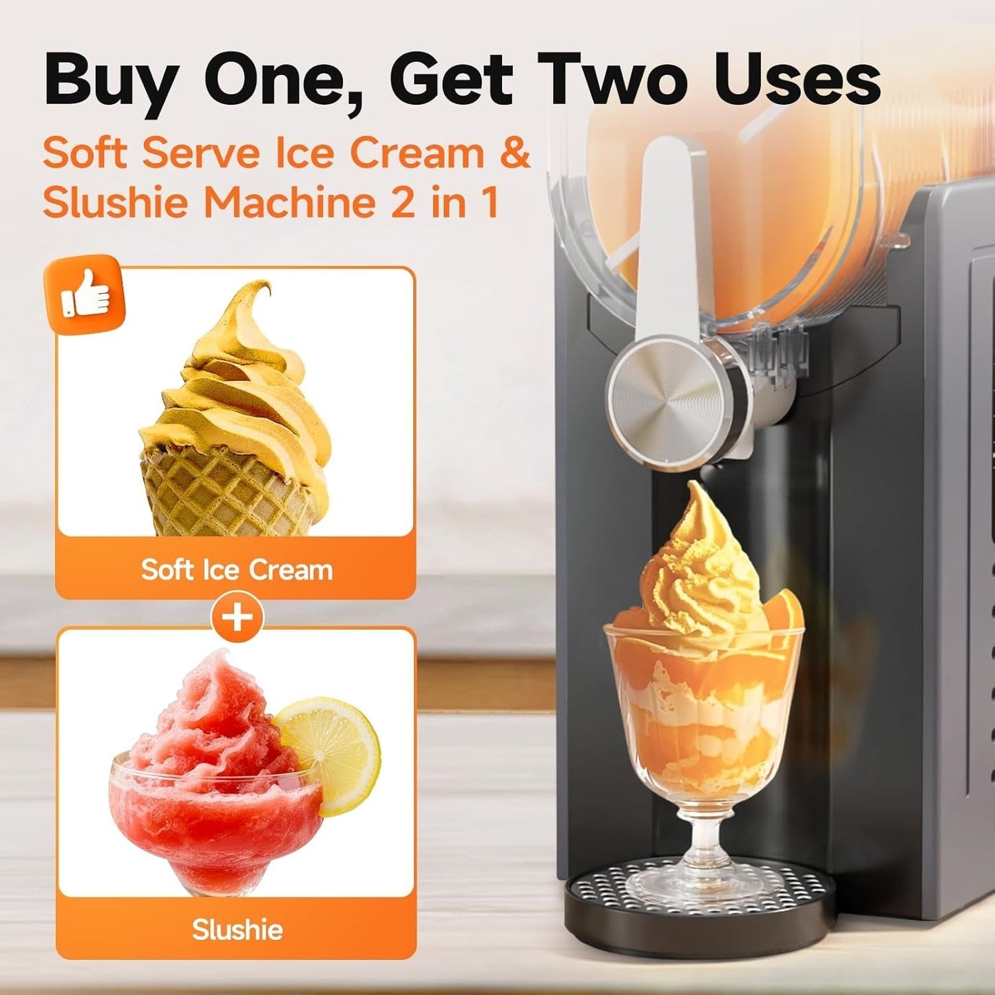 🔥Soft Serve Ice Cream Machine