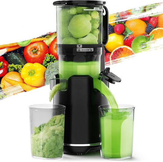 🍊🍏Juice Extractor Machine, Self Feeding, Easy to Clean, High Juice Yield
